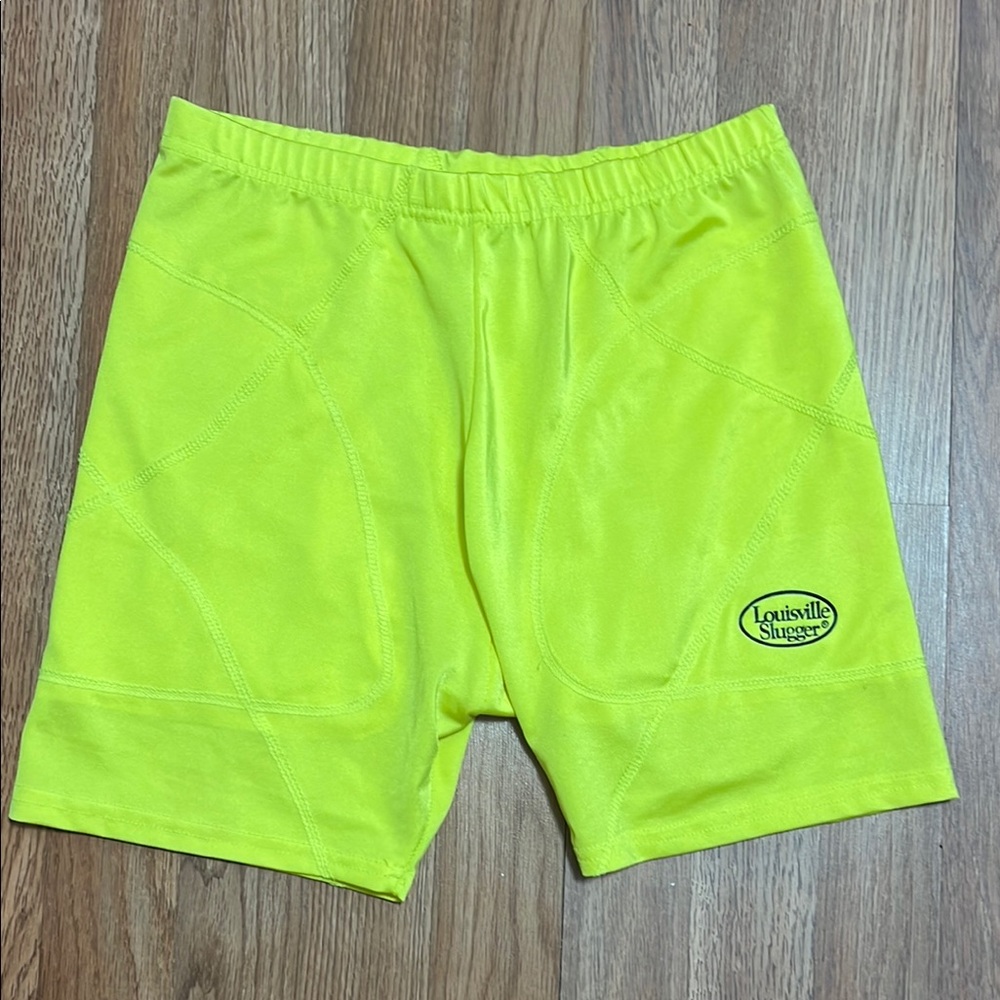 ❤️3 for $15 Bright Yellow Athletic Shorts with Stretchy Fit